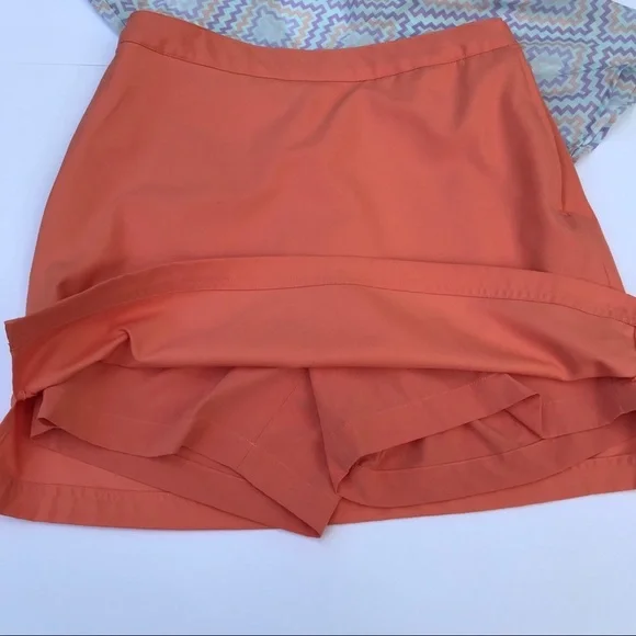 Greg Norman Peach Skort Size 6 - Picture 3 of 6